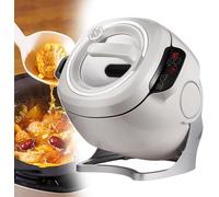 DLLDQBD Wok Elettrico 2000W, Friggitrice e Macchina da Cucina Automatica 6L