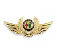 DLLHL Auto 3D Emblema Adesivi per Alfa Romeo GT,Metallo Stemma Logo Adesivi Letter Sticker Badge Autoadesivo Personalizzazione Styling Auto Accessori,B