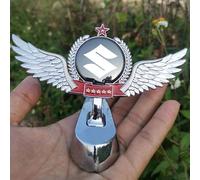DLLHL Auto 3D Emblema Adesivi per Suzuki Swace,Metallo Stemma Logo Adesivi Letter Sticker Badge Autoadesivo Personalizzazione Styling Auto Accessori,Silver2