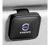 DLLHL Auto Porta Occhiali per Volvo EX30,Magnetico Pelle Custodia per Occhiali da Sole Clip Portaocchiali per Visiera Occhiali Clip Auto Accessori Interni per Auto,Black