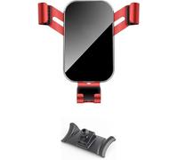 DLLHL Costume Base Porta Cellulare Auto per Porsche 718 2016-2022,Porta Telefono per Auto Base con 17mm Connettore a Sfera Compatibile con Maggior Parte Supporto Telefono Auto,Red