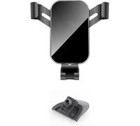 DLLHL Costume Base Porta Cellulare Auto per Porsche Cayenne 2010-2015,Porta Telefono per Auto Base con 17mm Connettore a Sfera Compatibile con Maggior Parte Supporto Telefono Auto,Black