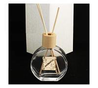 DLM-31303 (Kit 6 Pezzi) Profumatore in Vetro Legno con Pergamena Laurea in Matematica Diffusore Ambienti bomboniera