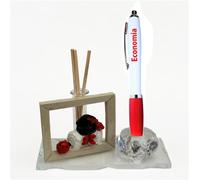 DLM-9857 Bomboniere kit 6 profumatori porta penna con penna laurea in economia