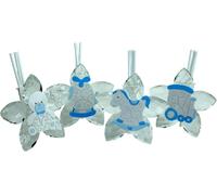 DLM-A1052 Bomboniere Set di 6 Profumatori in Cristallo x battesimo bimbo