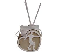 DLM-A1392 Bomboniere 6 Profumatori in legno cm 8x8x4 con profumo x il compleanno