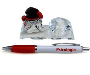 DLM-A200 Bomboniere kit 6 portapenna con 6 penne laurea in psicologia