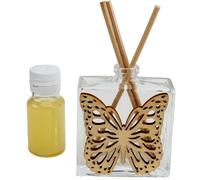 DLM-A360 Bomboniere 12 Profumatori in vetro linea Farfalla comunione battesimo