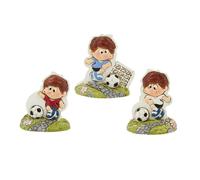 DLM-A380 Bomboniere 12 Calamita Magnete Calcio Calciatore Partita Football Nascita Comunione Battesimo Cresima Compleanno Segnaposto Pensierino Confettata bomboniera Regalo