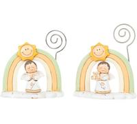 DLM-A774 Bomboniere 12 utili Portafoto icona Angelo Angioletto battesimo