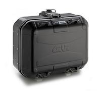 DLM30B - Givi Valigia MONOKEY® Trekker Dolomiti in alluminio nero, 30 lt.