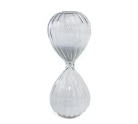 DLM32855 (kit 6 pezzi) Clessidra in vetro 12 cm con Sabbia 5 minuti Nozze Matrimonio Battesimo Comunione bomboniera