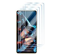 DLMTVO 4 Pezzi di Vetro Protettivo 9d, per Poco X5 PRO X4 X3 NFC M5 M4 M3 F4 GT F3 C40, Pellicola Protettiva in Vetro temperato