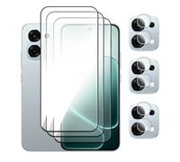 DLMTVO per Oppo A6 PRO 4G 5G, Pellicola Protettiva per Schermo e Obiettivo in Vetro temperato 2.5D a Copertura Totale 6 in 1