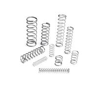 DLNTXFDG 20 pz/Diametro del Filo 0.35mm Micro Piccola Molla di Compressione in Acciaio Inossidabile Diametro Esterno 2mm/2.5mm/3mm/3.5mm/4mm/4.5mm/5mm/6mm/7mm/8mm Lunghezza da 5mm a 50mm(30mm,4.5mm)