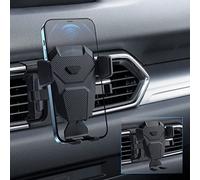 DLOVEG Supporto per telefono da auto per Mazda CX-5 2023-2022, accessori 2023, compatibile con smartphone da 4,5-7,5 pollici, nero