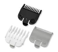 DLPRK 3 Pezzi Pettini per Tagliacapelli, Accessori per Clipper, Pettini Hatteker, Guide per Tagliacapelli, Compatibili con Macchinette Standard (1,5mm-4,5mm)