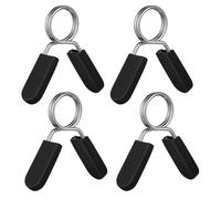 DLPRK 4 pcs Morsetti a molla, anelli a molla per bilancieri e manubri, dime per morsetti fitness, powerlifting, bodybuilding