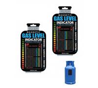 DLPRK Tester Livello Gas 2 Pezzi Magnetico Preciso per Bombole Propano - Riutilizzabile, ideale per BBQ, Campeggio, Camper. Mai più senza gas.