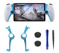 DLseego 1 paio di coperture decorative portatili adatte per lettore remoto PS Portal, controller ps5 Edge controller fai da te, include kit di attrezzi e 2 impugnature per pollice, copertura per