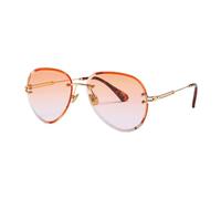 DLSM Occhiali da sole femminili di cristallo rosso di cristallo Occhiali da sole di moda Occhiali da sole viola Shades rosa maschio adatto per la pesca, sparatoria stradale, golf-c2.