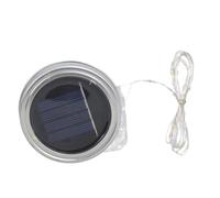 DLUKENY 2Pieces Testa di Ricambio Luce Solare Illuminazione A LED Funzione di Ricarica Automatica Per Esterno Giardino Luce Decorativa Pannello Solare Sostituzione Per Luci Da Giardino
