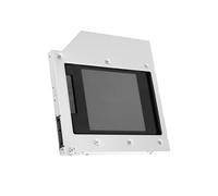 DLUKENY Adattatore per disco rigido in alluminio convertitore interno Bay staffa di montaggio vassoio di montaggio per SSD per laptop rigido da 5 mm/7 mm/9,5 mm