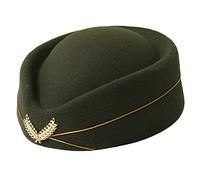 DLUKENY Air Hostess Cappello Hostess Cappello da donna Formale Uniforme Cappelli Accessori per feste Accessori per costumi 6: