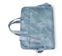 DLUKENY Borsa per computer da 14 pollici Materiali Scomparti multipli Spallacci regolabili Cinghie per bagagli Amichevole da viaggio Borsa per laptop da viaggio con bagagli, A