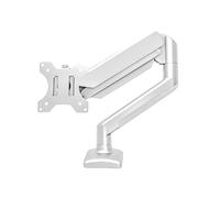 DLUKENY Braccio ergonomico per monitor Supporto da scrivania Braccio per monitor Braccio singolo Regolazione flessibile Rotazione di 360 gradi Facile installazione
