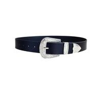 DLUKENY Cintura nera alla moda con strass sofisticata ed elegante cintura in vita da donna per migliorare abiti da sera, Nero , Taglia unica
