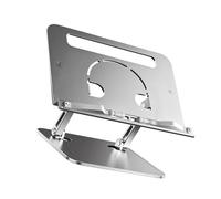 DLUKENY Leggero Alluminio Laptop Stand Ergonomico Rialzi Pieghevole Per Uso Desktop Supporto Portatile Per 10 17 pollice Laptop Lettura E Lavoro Comfort Stand