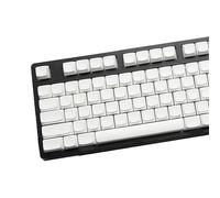 DLUKENY Materiali bianchi di PBTs dei minimalisti degli spazi vuoti di altezza 87 di XDA per gli appassionati di tastiere meccaniche PBT Keycap