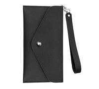 DLUKENY Organizer per telefono da polso, borsa semplice per contenere oggetti essenziali, ideale per la città, vivente, avventura, custodia per telefono, Nero