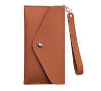 DLUKENY Organizer per telefono da polso, borsa semplice per contenere oggetti essenziali, ideale per la città, vivente, avventura, custodia per telefono, Marrone