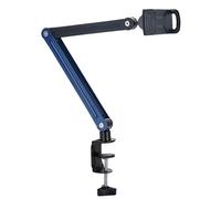 DLUKENY Supporto flessibile per tablet per letto e scrivania con rotazione a 360 gradi e design a molla per supporto per tablet con braccio metallico di stabilità
