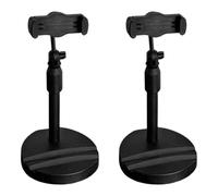 DLUKENY Supporto per cellulare Supporto per telefono regolabile per scrivania Supporto per telefono portatile Supporto per tablet regolabile in altezza Supporto per cellulare