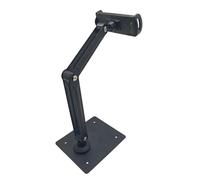 DLUKENY Supporto per compresse in lega di alluminio con rotazione a 360 gradi braccio regolabile Fit 4 a 13 pollici tablet per ufficio o uso quotidiano supporto portatile dispositivo