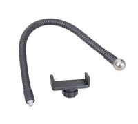 DLUKENY Supporto per montaggio Morsetto Supporto a clip a braccio lungo con 1/4 di montaggio a vite per treppiede Monopiede Clip per telefono Flessibile Staffa per tubo flessibile Staffa per telefono