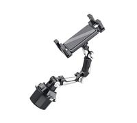DLUKENY Supporto per tablet per telefono pieghevole regolabile con supporto per tazza Presa sicura per telefono Tablet Organizzazione del veicolo Supporto per auto regolabile