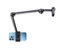 DLUKENY Supporto per tablet regolabile pieghevole supporto per tablet con rotazione a 360 gradi per 4-12,9 pollici telefono cellulare in alluminio