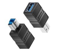 DLUKENY USB3.0 B maschio a un maschio/femmina adattatore al convertitore di tipo C per il trasferimento rapido dei dati tra i dispositivi Connettore del disco rigido USB