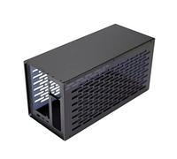 DLUKENY Ventole di raffreddamento dell'esposizione della struttura del metallo della cassa del bacino di GPU TH3P4G3 Thunderboltcompatible per l'alimentazione elettrica