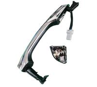 DLUMFPF Maniglia Portiera Esterna Dell'Auto Per Hyundai Per Elantra 2016 2017 2018 2019 2020 Maniglia Per Porta Esterna Con Pulsanti E Cavi Di Rilevamento Cromati