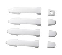 DLUMFPF Maniglia Portiera Esterna Dell'Auto Per Toyota Per Camry 2012 2013 2014 2015 2016 2017 4 Pezzi Esterno Maniglia Della Porta Verniciata Bianca Auto Accessori Esterni