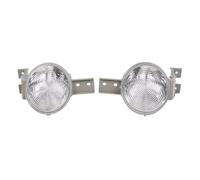DLUMFPF Paraurti Anteriore Sinistra Destra Indicatore Direzione Della Lampada Luce Copertura Borsette Per Mini R50 R53 R52 Per Convertible 2001-2007 Fari Fendinebbia Per Auto