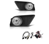 DLUMFPF UNA Coppia Fendinebbia Per Dodge Per Charger 2011-2014 Paraurti Anteriore Lampade Cablaggio Interruttore Lente Trasparente Montaggio Fari Fendinebbia Per Auto
