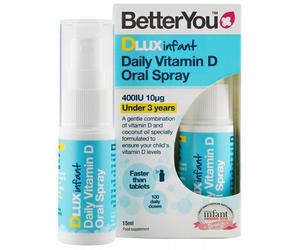 DLux Infant Daily Vitamin D Oral Spray - 15 ml.