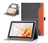 DLveer Custodia Cover Universale per DOOGEE U11/U11 Pro 2025/U10/DOOGEE Tab A9/Tab A9+/Tab A9Pro/Blackview Tab90/Teclast P50,Rotante Angoli Multipli Universale Cover per Tablet 10-11 Pollici,Nero
