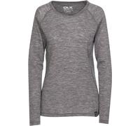 DLX Intimo funzionale da donnaonLibra - Donna Dlx Merino Base Top a strati Grigio Scuro Marl XL Grigio